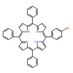 Phenol, 4-(10,15,20-triphenyl-21H,23H-porphin-5-yl)-
