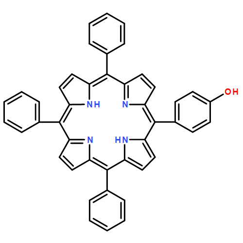 Phenol, 4-(10,15,20-triphenyl-21H,23H-porphin-5-yl)-