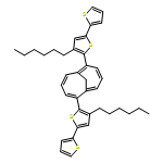 2,2'-Bithiophene, 5,5''-bicyclo[4.4.1]undeca-1,3,5,7,9-pentaene-2,7-diylbis[4-hexyl-