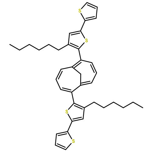 2,2'-Bithiophene, 5,5''-bicyclo[4.4.1]undeca-1,3,5,7,9-pentaene-2,7-diylbis[4-hexyl-