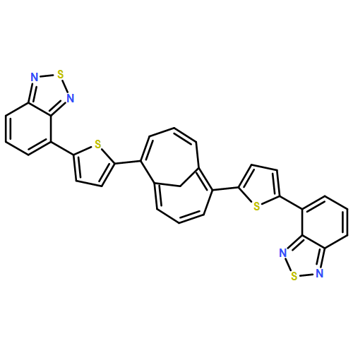 2,1,3-Benzothiadiazole, 4,4'-(bicyclo[4.4.1]undeca-1,3,5,7,9-pentaene-2,7-diyldi-5,2-thiophenediyl)bis-