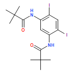 Propanamide, N,N'-(4,6-diiodo-1,3-phenylene)bis[2,2-dimethyl-