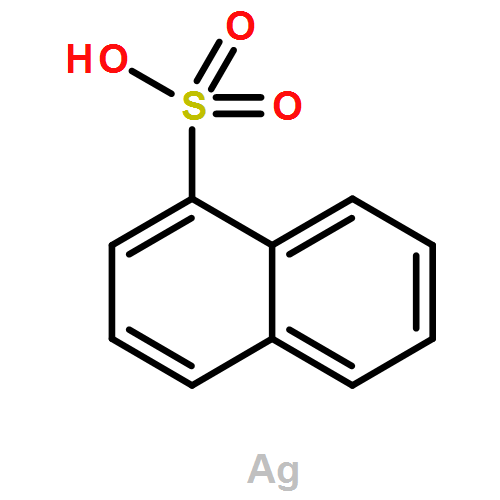 1-Naphthalenesulfonic acid, silver(1 ) salt (1:1)