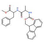 L-Phenylalanine, N-[(9H-fluoren-9-ylmethoxy)carbonyl]-L-alanyl-, methyl ester