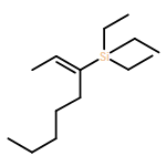 Silane, triethyl[(1E)-1-ethylidenehexyl]-