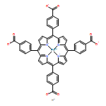 [4,4',4'',4'''-(5,10,15,20-porphyrintetrayl-κ2n21,n23)tetrabenzoato(2-)]palladium