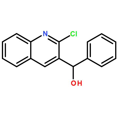 3-Quinolinemethanol, 2-chloro-α-phenyl-