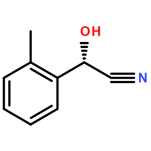 Benzeneacetonitrile, α-hydroxy-2-methyl-, (αS)-