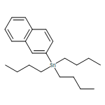 Stannane, tributyl-2-naphthalenyl-