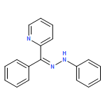 Methanone, phenyl-2-pyridinyl-, 2-phenylhydrazone