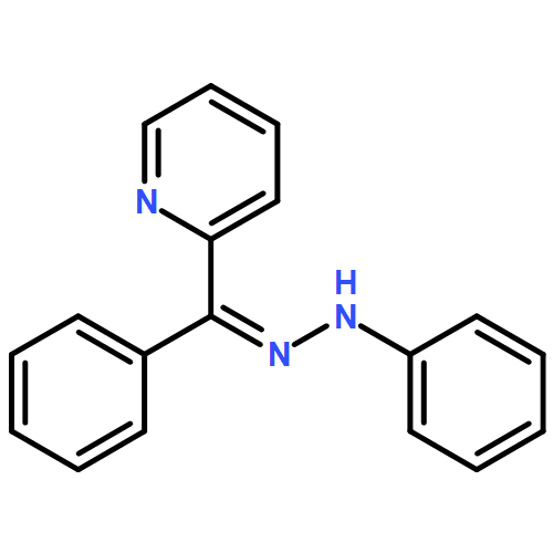 Methanone, phenyl-2-pyridinyl-, 2-phenylhydrazone