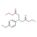Glycine, N-(2-ethoxy-2-oxoethyl)-N-(4-methoxyphenyl)-, ethyl ester