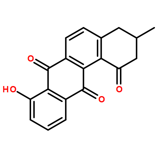 Benz[a]anthracene-1,7,12(2H)-trione, 3,4-dihydro-8-hydroxy-3-methyl-