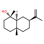 1-Naphthalenol, decahydro-1,4a-dimethyl-7-(1-methylethenyl)-, (1S,4aS,7S,8aS)-