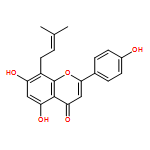 4H-1-Benzopyran-4-one, 5,7-dihydroxy-2-(4-hydroxyphenyl)-8-(3-methyl-2-buten-1-yl)-