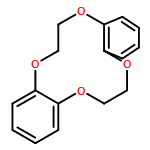 Dibenzo[b,h][1,4,7,10]tetraoxacyclododecin, 6,7,14,15-tetrahydro-