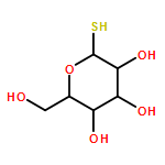 β-D-Glucopyranose, 1-thio-