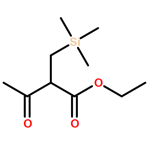 Butanoic acid, 3-oxo-2-[(trimethylsilyl)methyl]-, ethyl ester