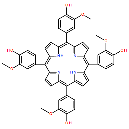 Phenol, 4,4',4'',4'''-(21H,23H-porphine-5,10,15,20-tetrayl)tetrakis[2-methoxy-