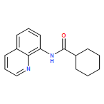 Cyclohexanecarboxamide, N-8-quinolinyl-