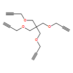 1-Propyne, 3,3'-[[2,2-bis[(2-propyn-1-yloxy)methyl]-1,3-propanediyl]bis(oxy)]bis-