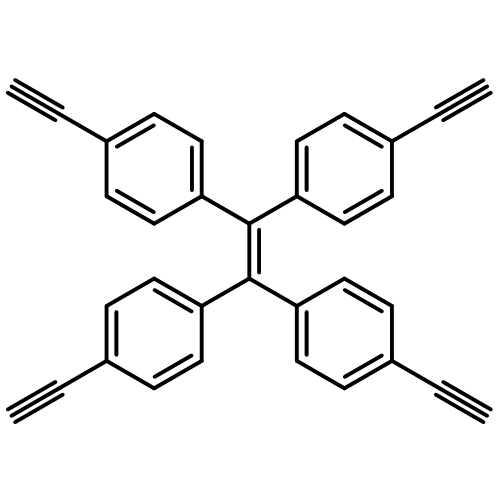 Benzene, 1,1',1'',1'''-(1,2-ethenediylidene)tetrakis[4-ethynyl-