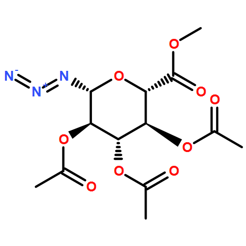 β-D-Glucopyranuronic acid, 1-azido-1-deoxy-, methyl ester, 2,3,4-triacetate