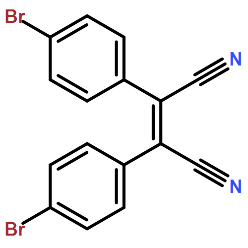 2-Butenedinitrile, 2,3-bis(4-bromophenyl)-, (2E)-