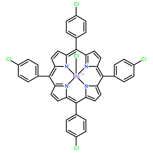 Manganese, chloro[5,10,15,20-tetrakis(4-chlorophenyl)-21H,23H-porphinato(2-)-κN21,κN22,κN23,κN24]-, (SP-5-12)-