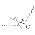 Pyrrolo[3,4-c]pyrrole-1,4-dione, 3-(5-bromo-2-thienyl)-2,5-dihydro-2,5-dioctyl-6-(2-thienyl)- 
