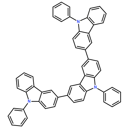 3,3':6',3''-Ter-9H-carbazole, 9,9',9''-triphenyl-