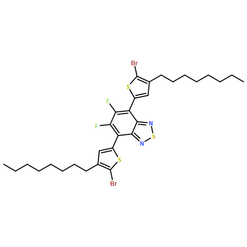 2,1,3-Benzothiadiazole, 4,7-bis(5-bromo-4-octyl-2-thienyl)-5,6-difluoro-