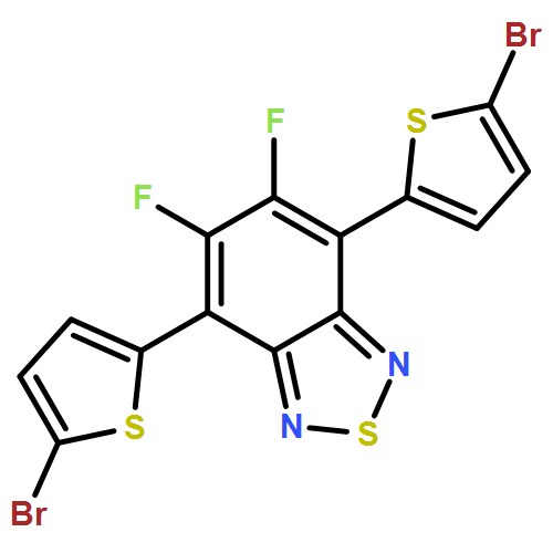 2,1,3-Benzothiadiazole, 4,7-bis(5-bromo-2-thienyl)-5,6-difluoro-