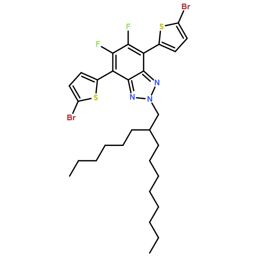 2H-Benzotriazole, 4,7-bis(5-bromo-2-thienyl)-5,6-difluoro-2-(2-hexyldecyl)-