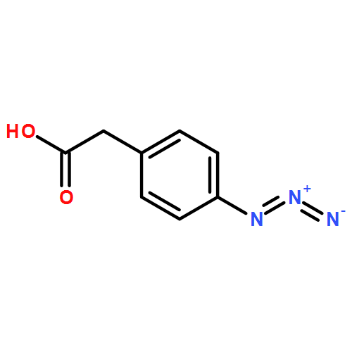 Benzeneacetic acid, 4-azido-