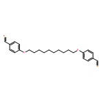 Benzaldehyde, 4,4'-[1,10-decanediylbis(oxy)]bis-