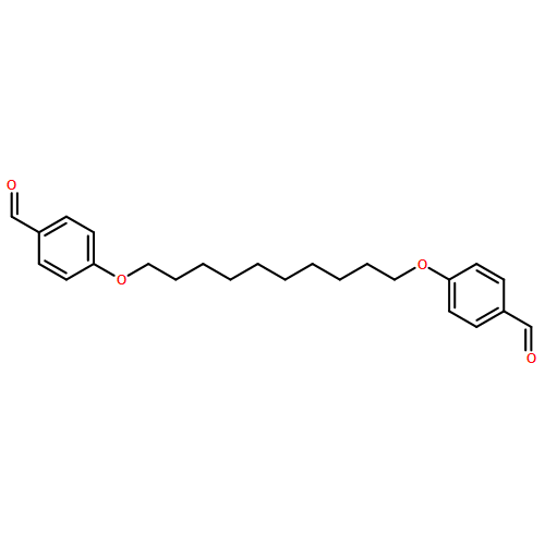 Benzaldehyde, 4,4'-[1,10-decanediylbis(oxy)]bis-