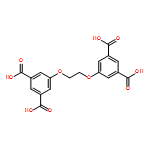 1,3-Benzenedicarboxylic acid, 5,5'-[1,2-ethanediylbis(oxy)]bis-