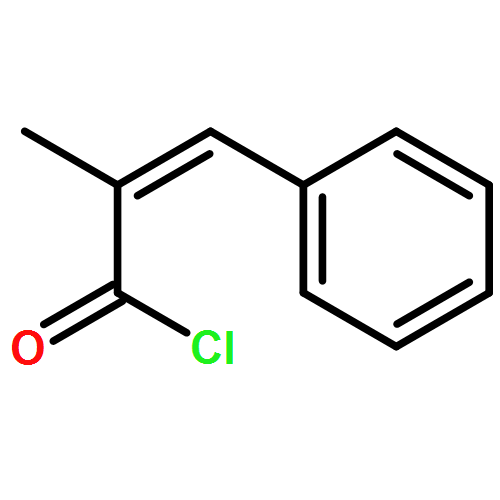 2-Propenoyl chloride, 2-methyl-3-phenyl-
