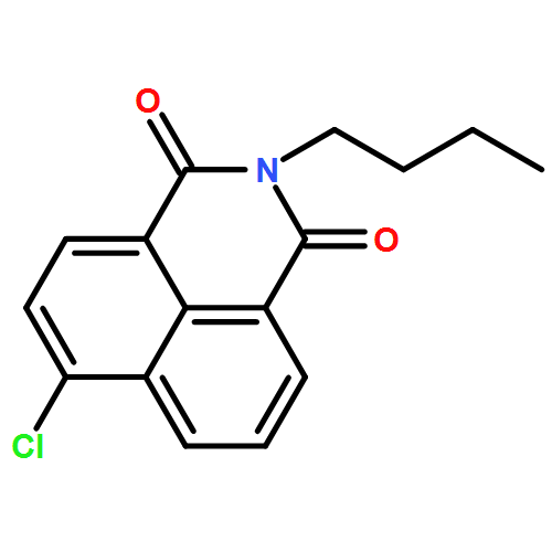 1H-BENZ[DE]ISOQUINOLINE-1,3(2H)-DIONE, 2-BUTYL-6-CHLORO-