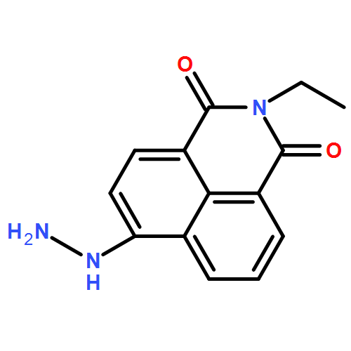 1H-BENZ[DE]ISOQUINOLINE-1,3(2H)-DIONE, 2-ETHYL-6-HYDRAZINO-