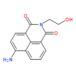 1H-BENZ[DE]ISOQUINOLINE-1,3(2H)-DIONE, 6-AMINO-2-(2-HYDROXYETHYL)-
