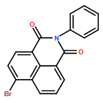 1H-BENZ[DE]ISOQUINOLINE-1,3(2H)-DIONE, 6-BROMO-2-PHENYL-