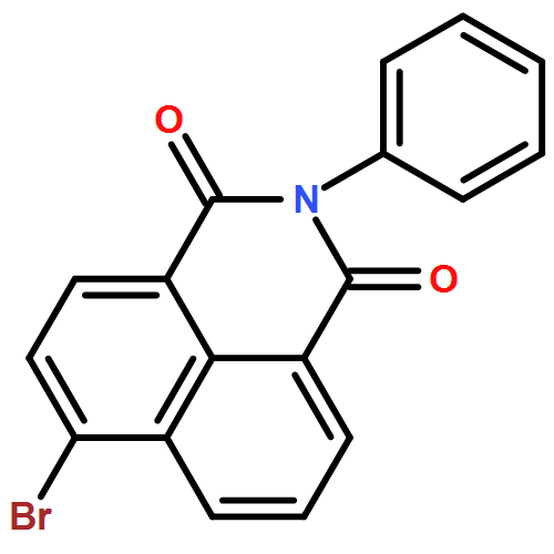 1H-BENZ[DE]ISOQUINOLINE-1,3(2H)-DIONE, 6-BROMO-2-PHENYL-