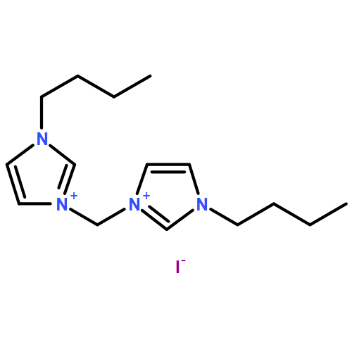 1H-IMIDAZOLIUM, 1,1'-METHYLENEBIS[3-BUTYL-, DIIODIDE