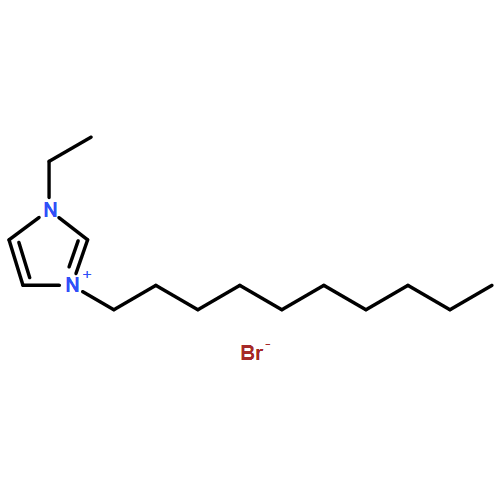 1H-IMIDAZOLIUM, 1-DECYL-3-ETHYL-, BROMIDE
