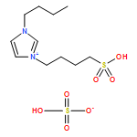 1H-IMIDAZOLIUM, 1-BUTYL-3-(4-SULFOBUTYL)-, SULFATE (1:1)