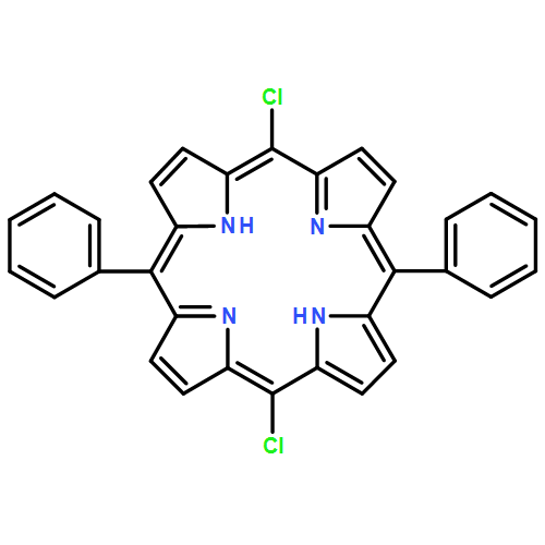 21H,23H-Porphine, 5,15-dichloro-10,20-diphenyl-