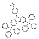 9H-Carbazole, 9-[4-(1,1-dimethylethyl)phenyl]-3,6-bis(triphenylsilyl)-