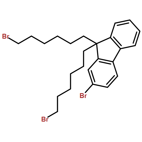 9H-Fluorene, 2-bromo-9,9-bis(6-bromohexyl)-